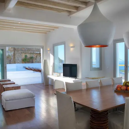 Zeus- Amazing Aegean View With Private Pool 빌라 Mykonos Town